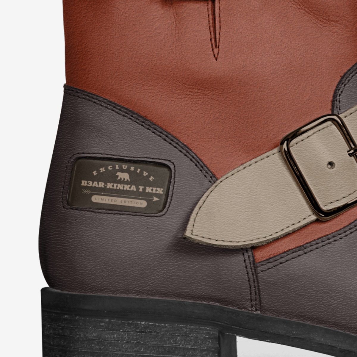 B3AR-Kinka T Kix custom made in Italy shoes by Kinka T Kix | Detail view