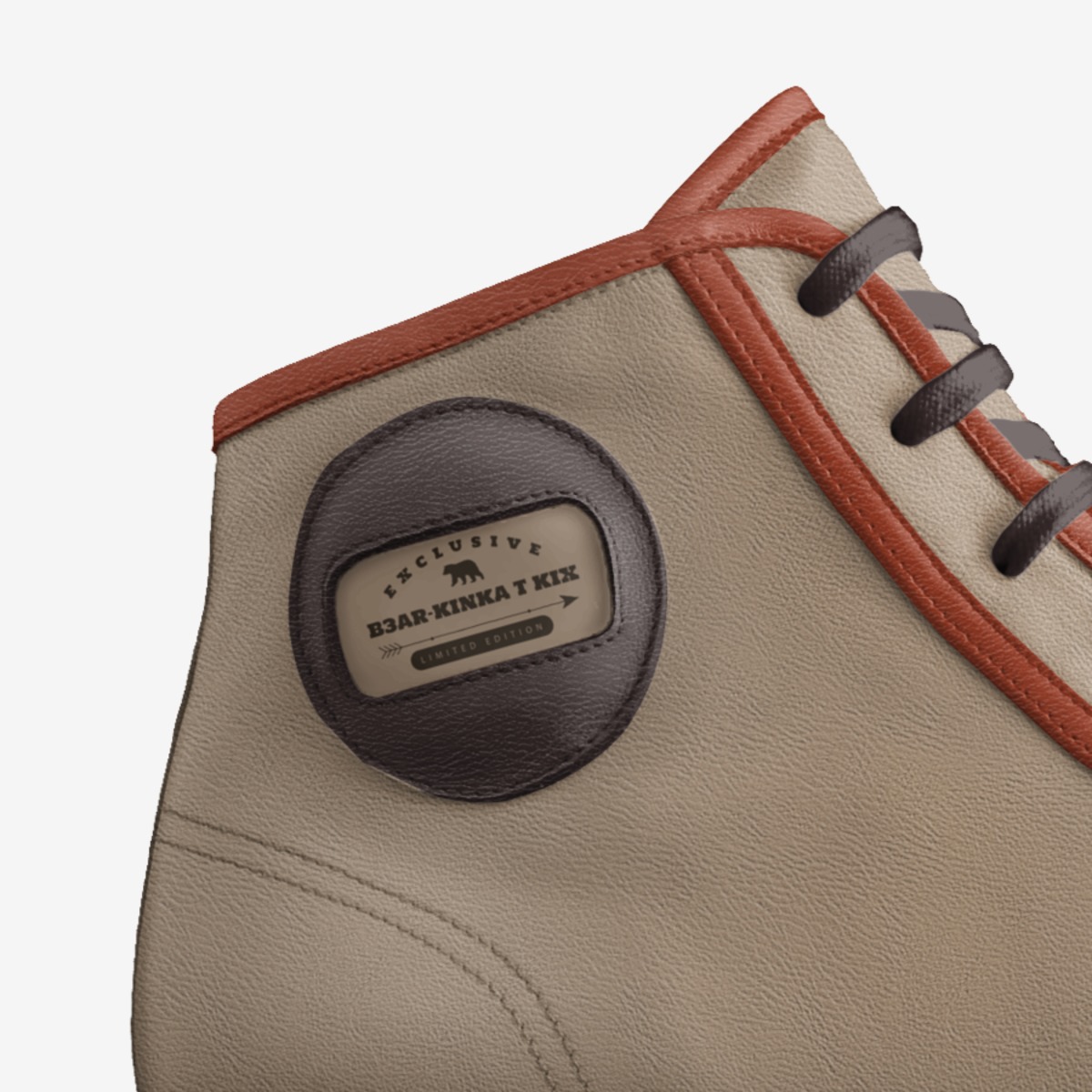 B3AR-Kinka T Kix custom made in Italy shoes by Kinka T Kix | Detail view