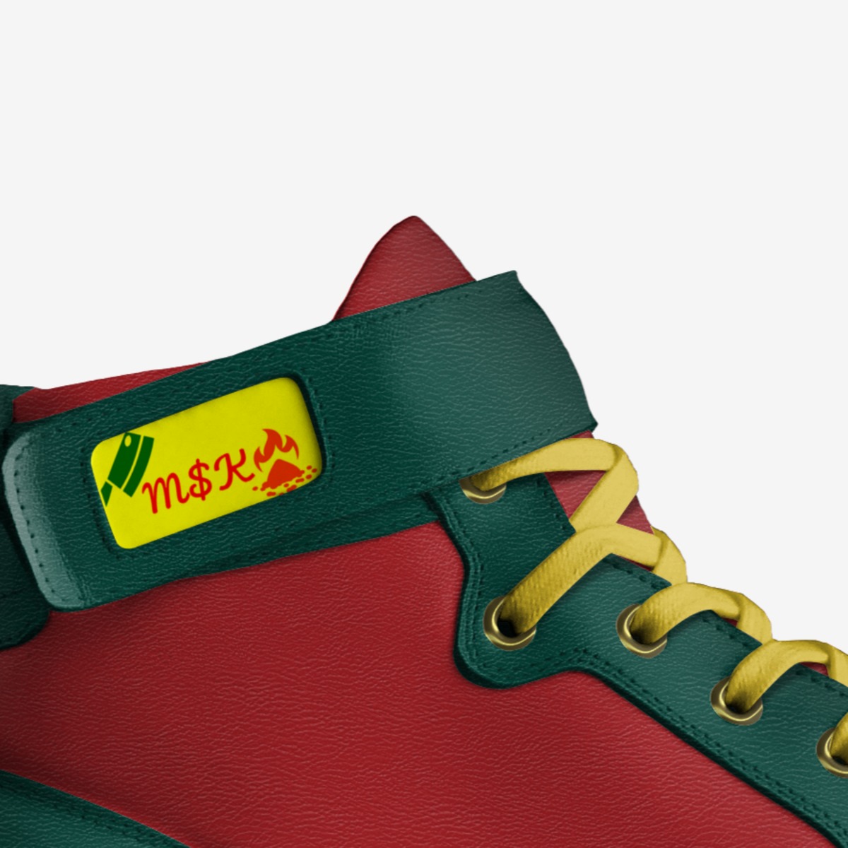 MSK custom made in Italy shoes by Jessoneil Ferguson | Detail view
