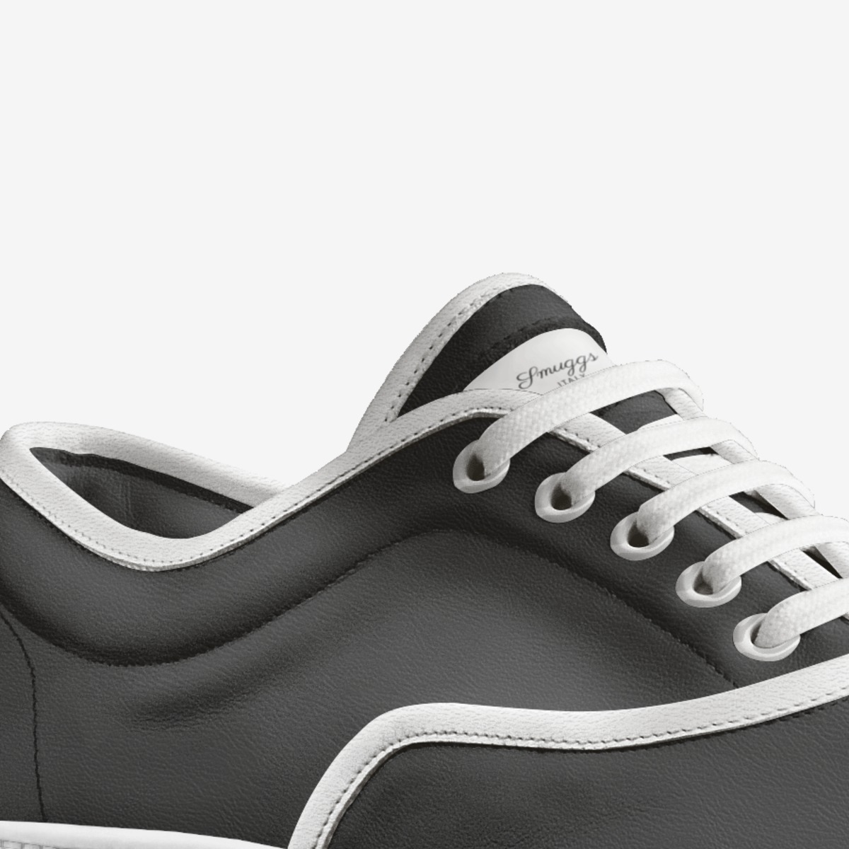 Smuggs  custom made in Italy shoes by Sammy Engle | Detail view