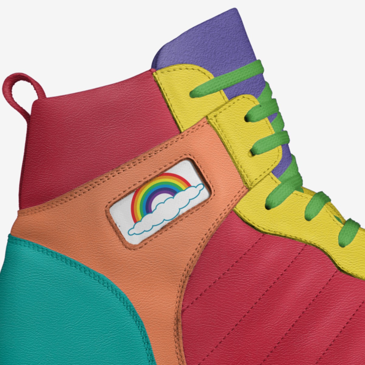 AMORI IS GAY custom made in Italy shoes by Kolman | Detail view