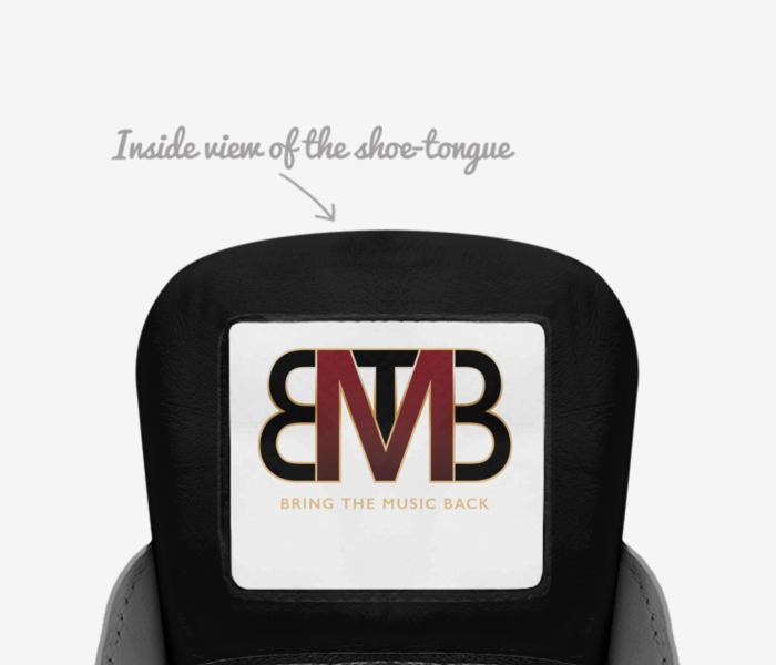 BTMB ! custom made in Italy shoes by Rick Ward | Tongue view