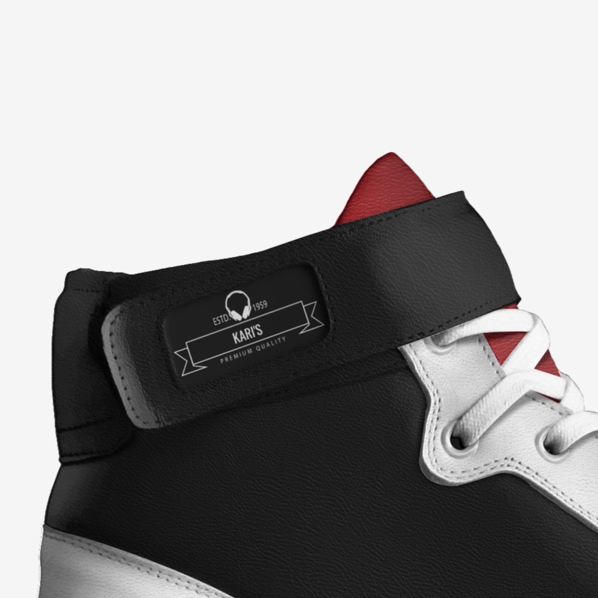Kari's custom made in Italy shoes by Yakari Bryant | Detail view