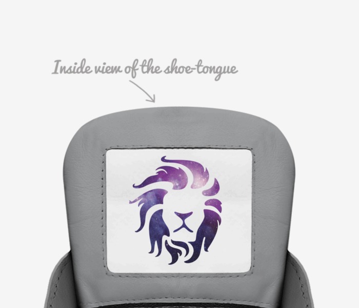 Leo Gang custom made in Italy shoes by Zayne Robbins | Tongue view