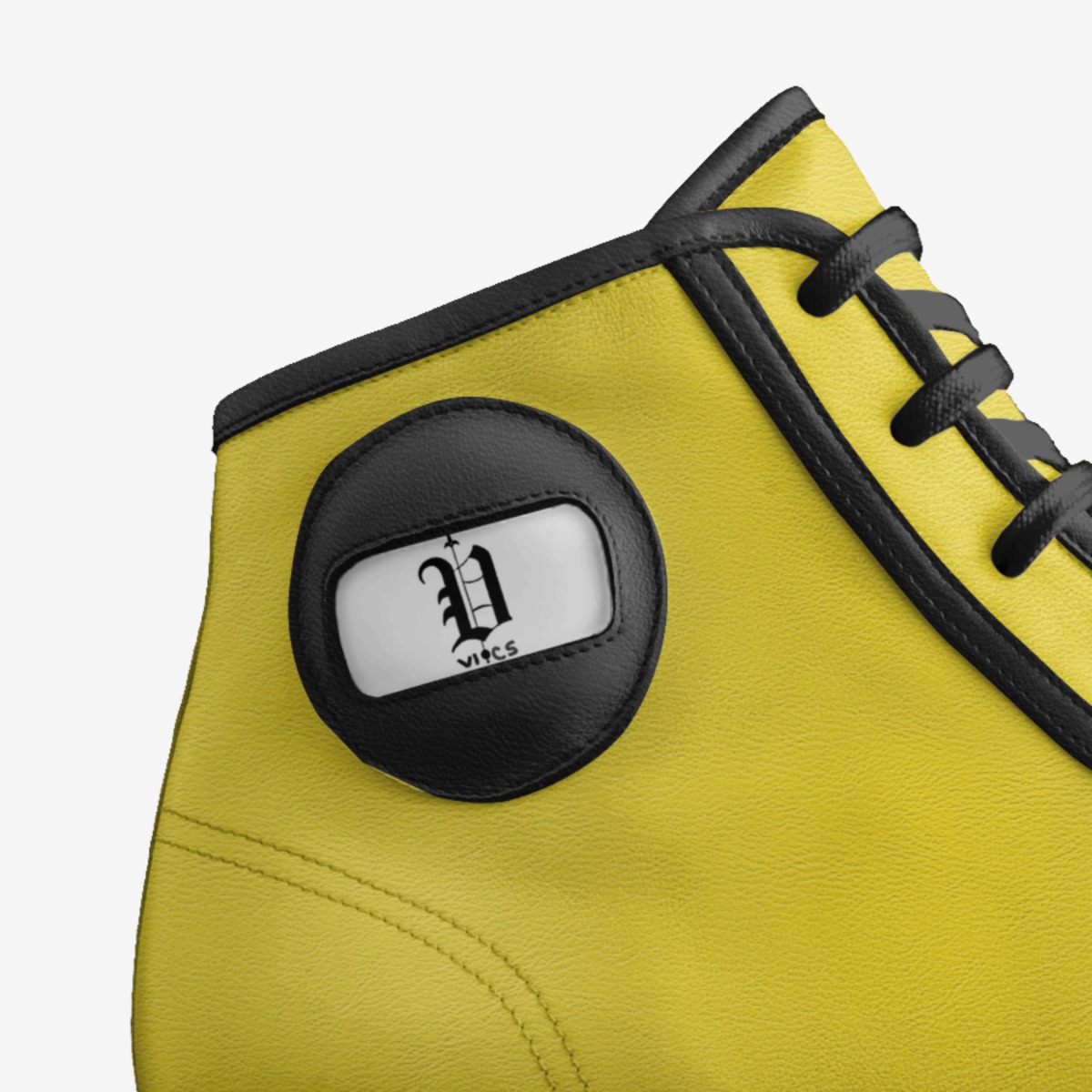Vic's star 2 custom made in Italy shoes by Brayden Murphy | Detail view