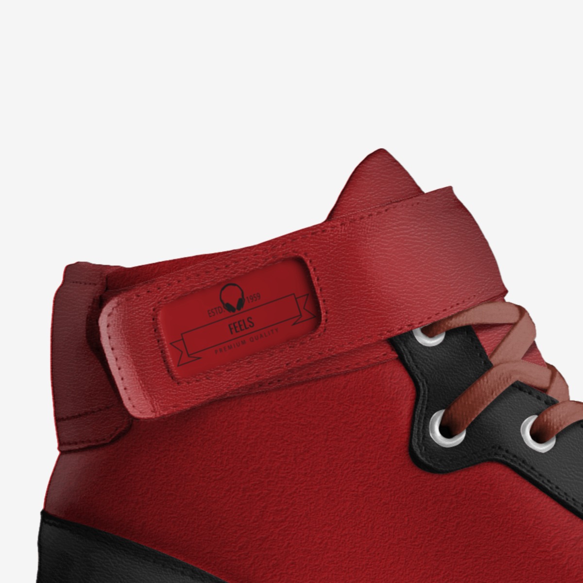 Rick and Morty sho custom made in Italy shoes by Junior Mares | Detail view