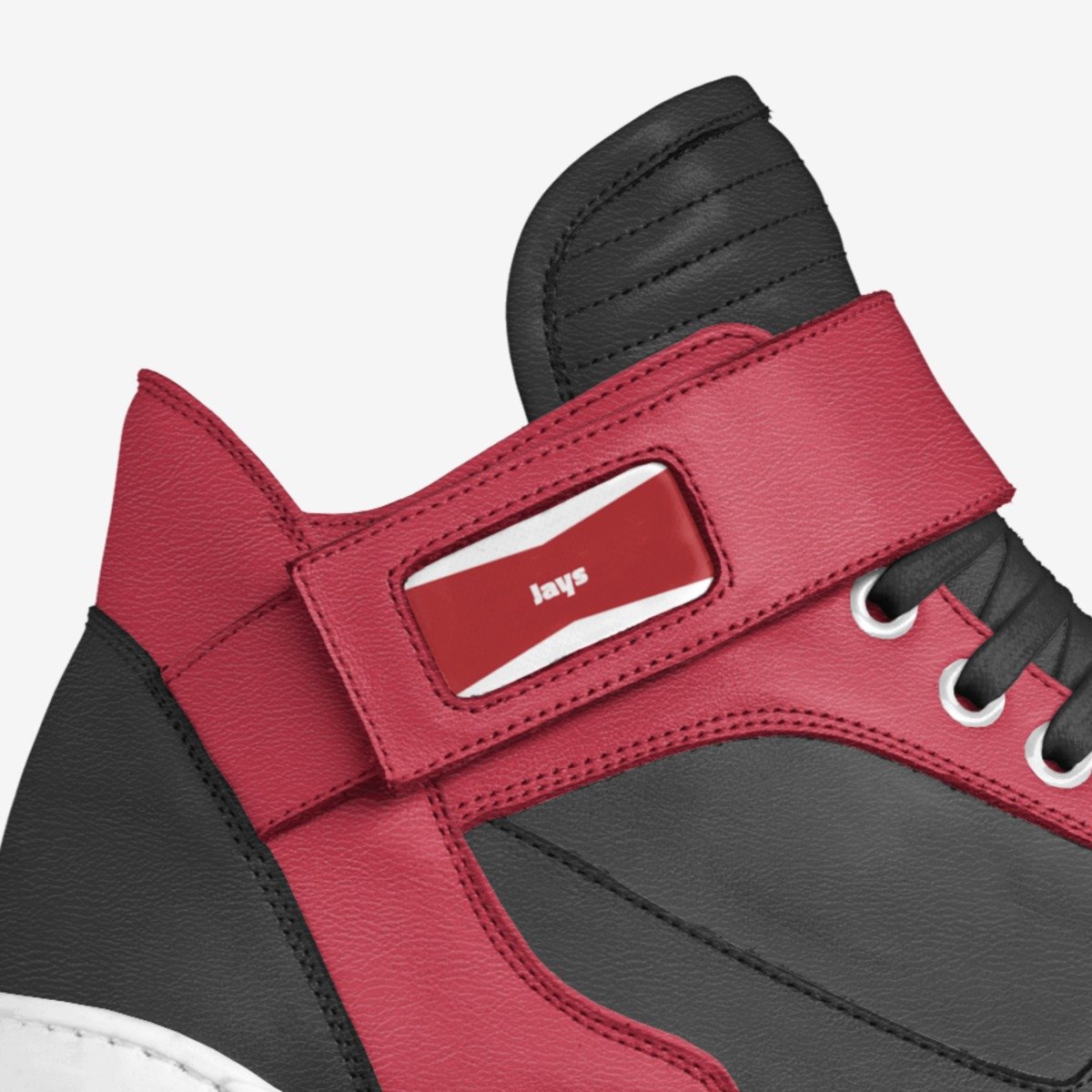 Jays custom made in Italy shoes by Jeremy Phifer | Detail view