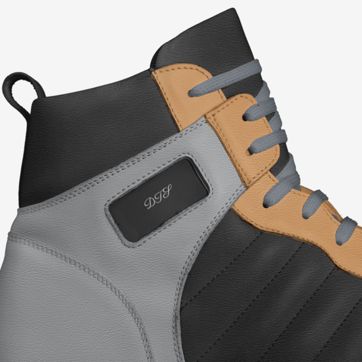 DTS custom made in Italy shoes by Kasey Blasko | Detail view