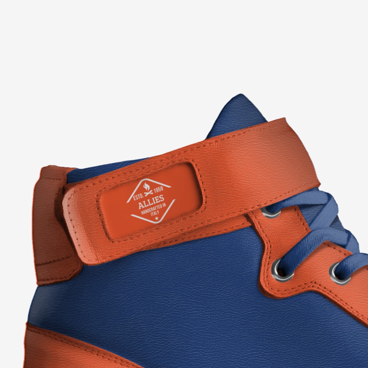 Allies custom made in Italy shoes by David Smith | Detail view