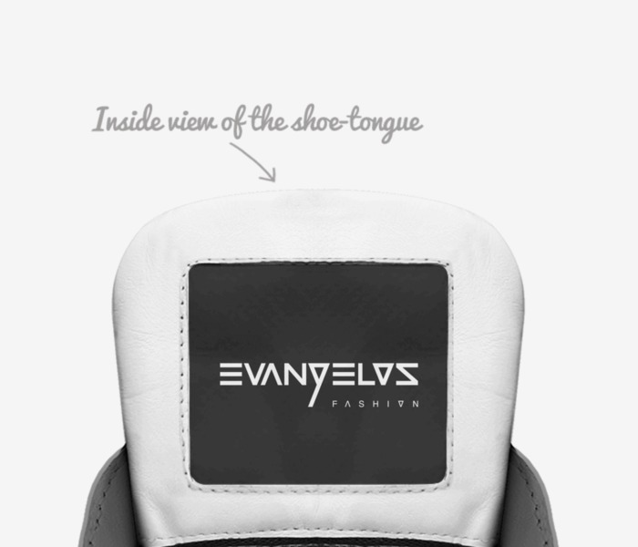 RENN custom made in Italy shoes by Evangelos Fashion | Tongue view