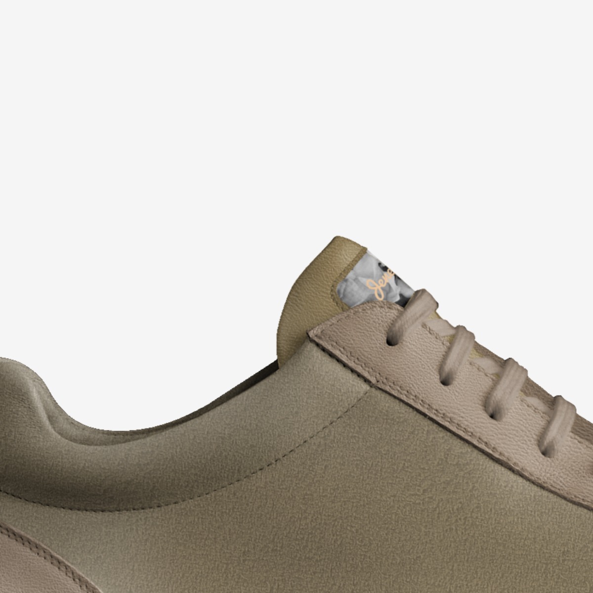 Jenesequa custom made in Italy shoes by Kanario Kenney | Detail view