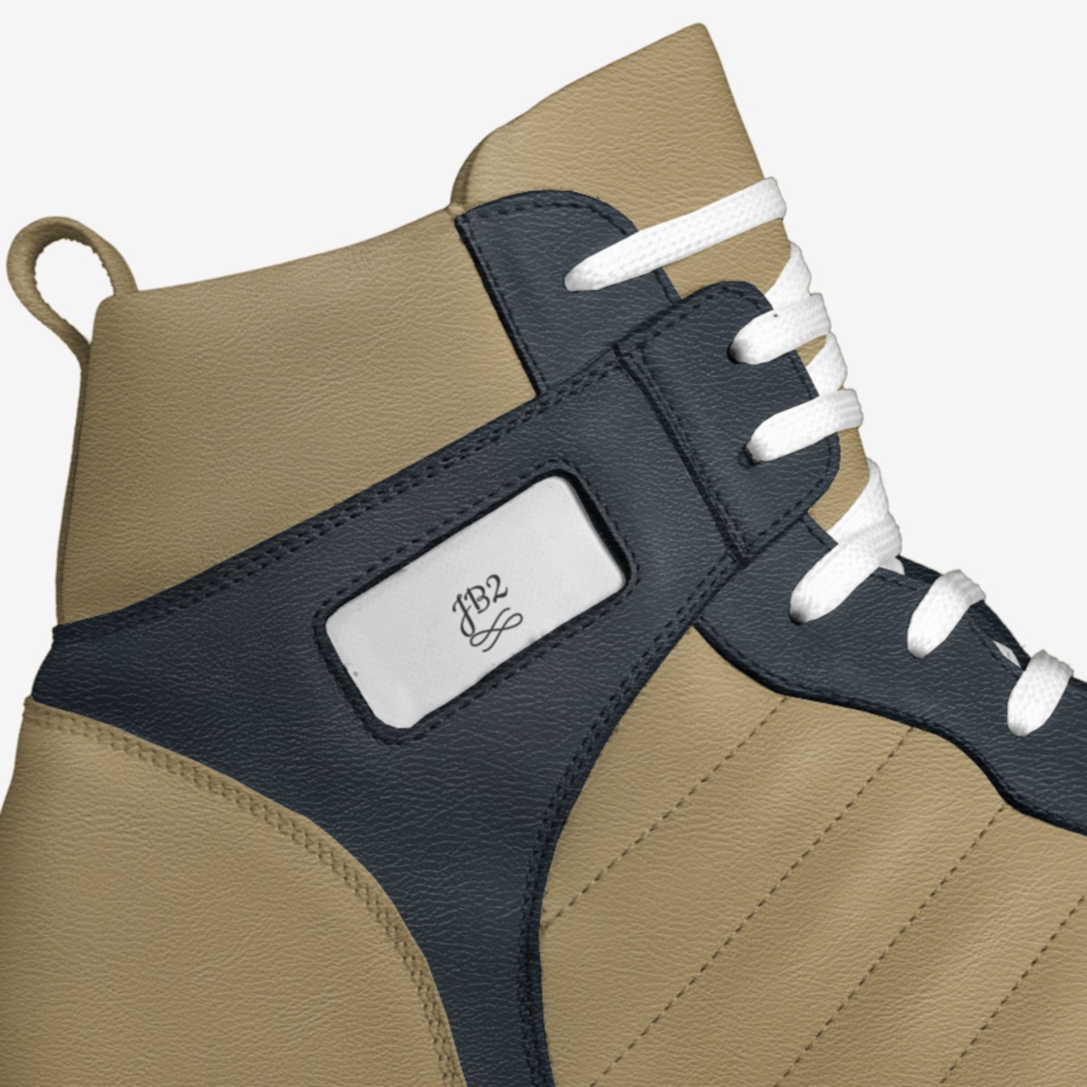 JB2 custom made in Italy shoes by Jayden Bushey | Detail view