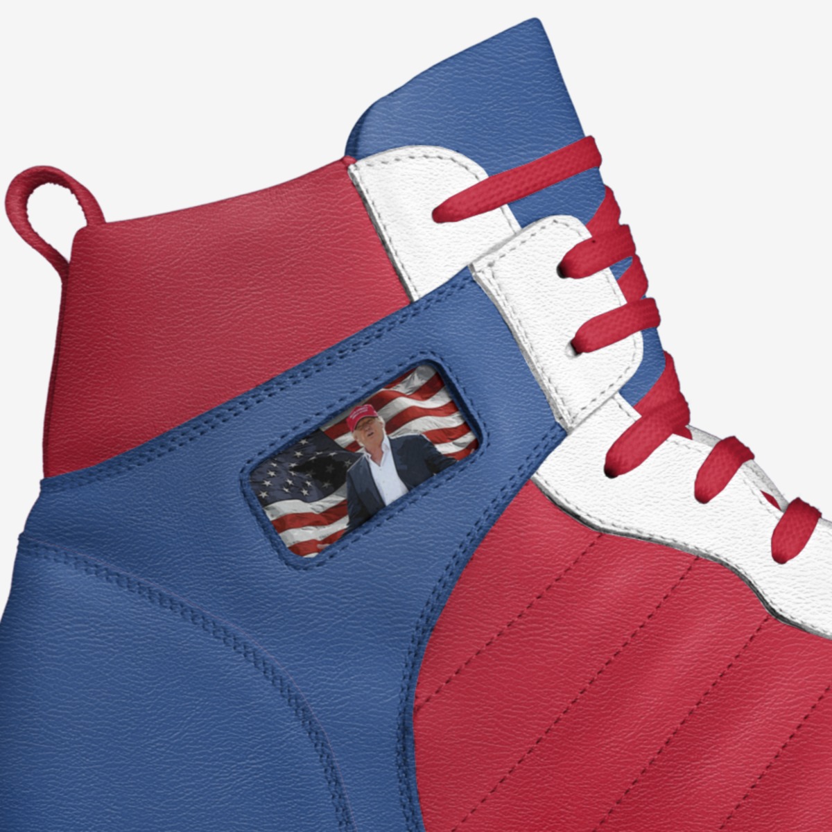 Clemson custom made in Italy shoes by Kevin Young | Detail view