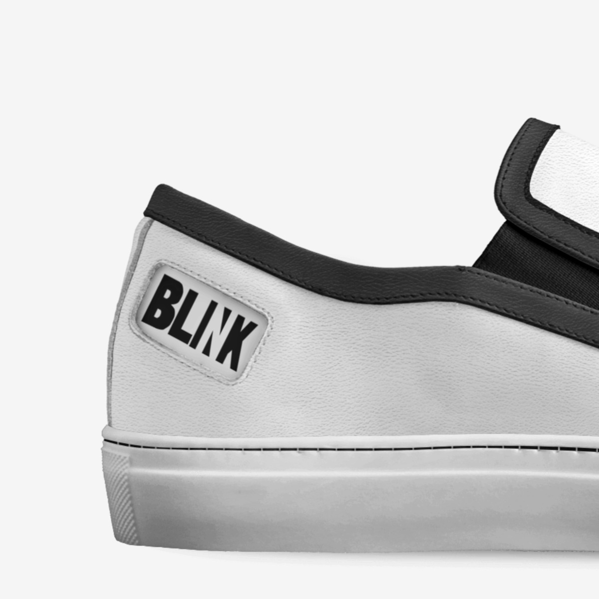 Blink custom made in Italy shoes by Grace Geyer | Detail view