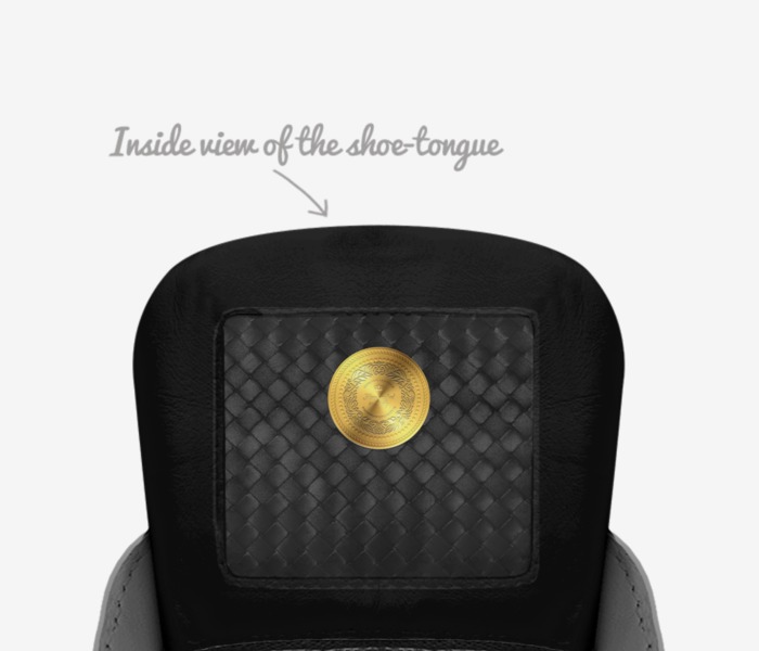 O&O's custom made in Italy shoes by Oliver Walker | Tongue view