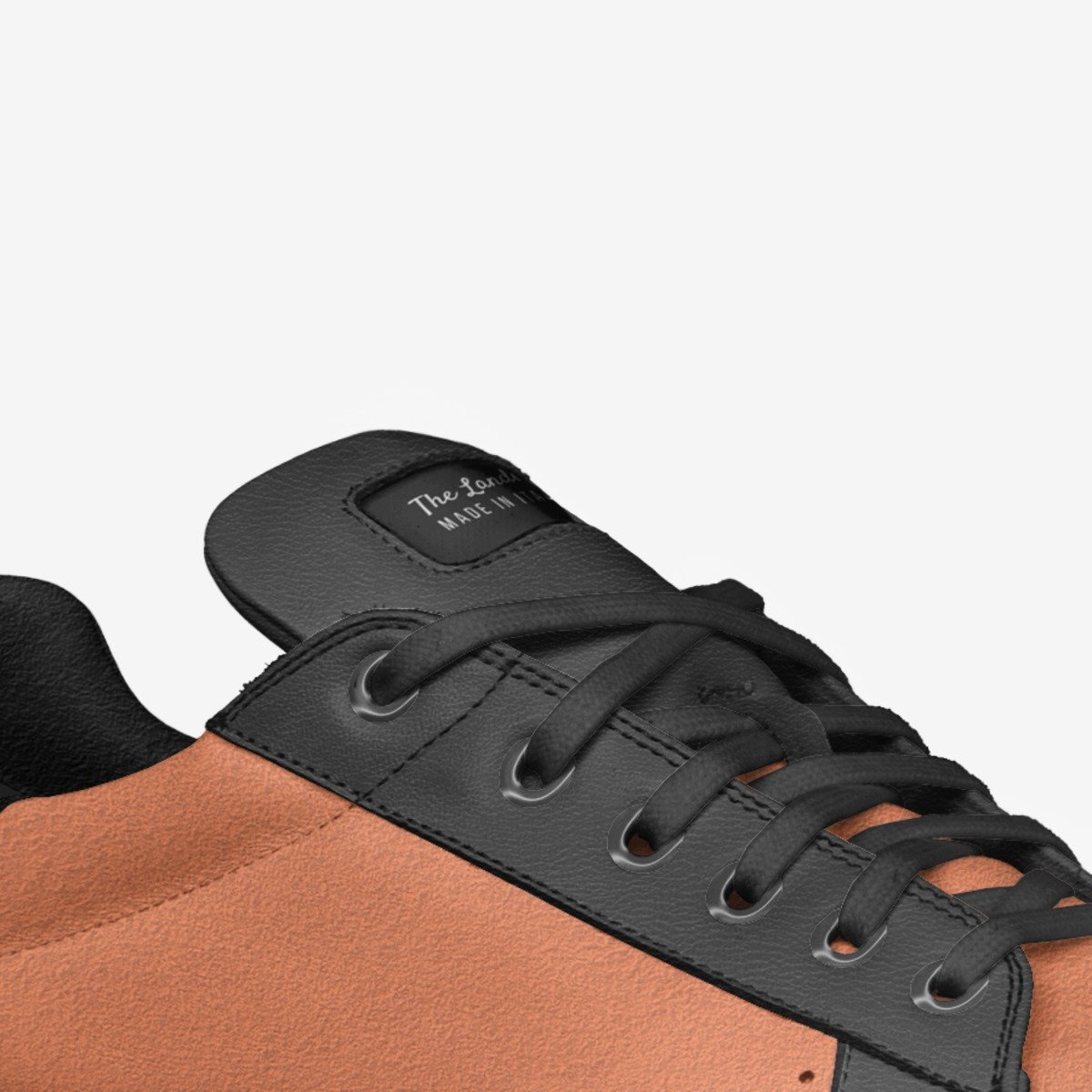 The Lando's custom made in Italy shoes by Landon Nelson | Detail view