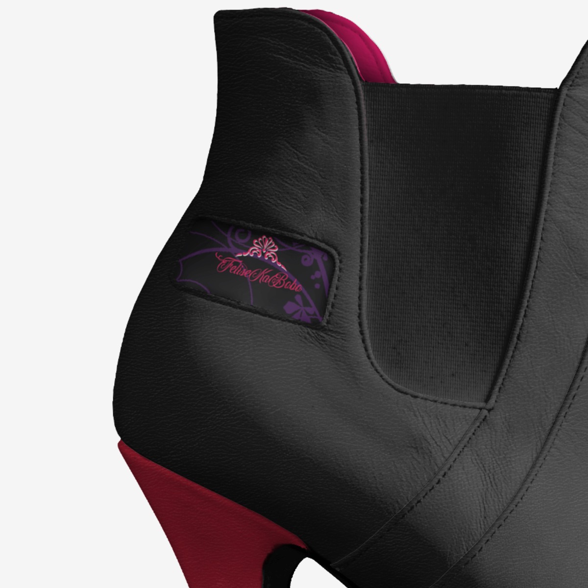 Felise KaBobo custom made in Italy shoes by Shamsud-din King | Detail view