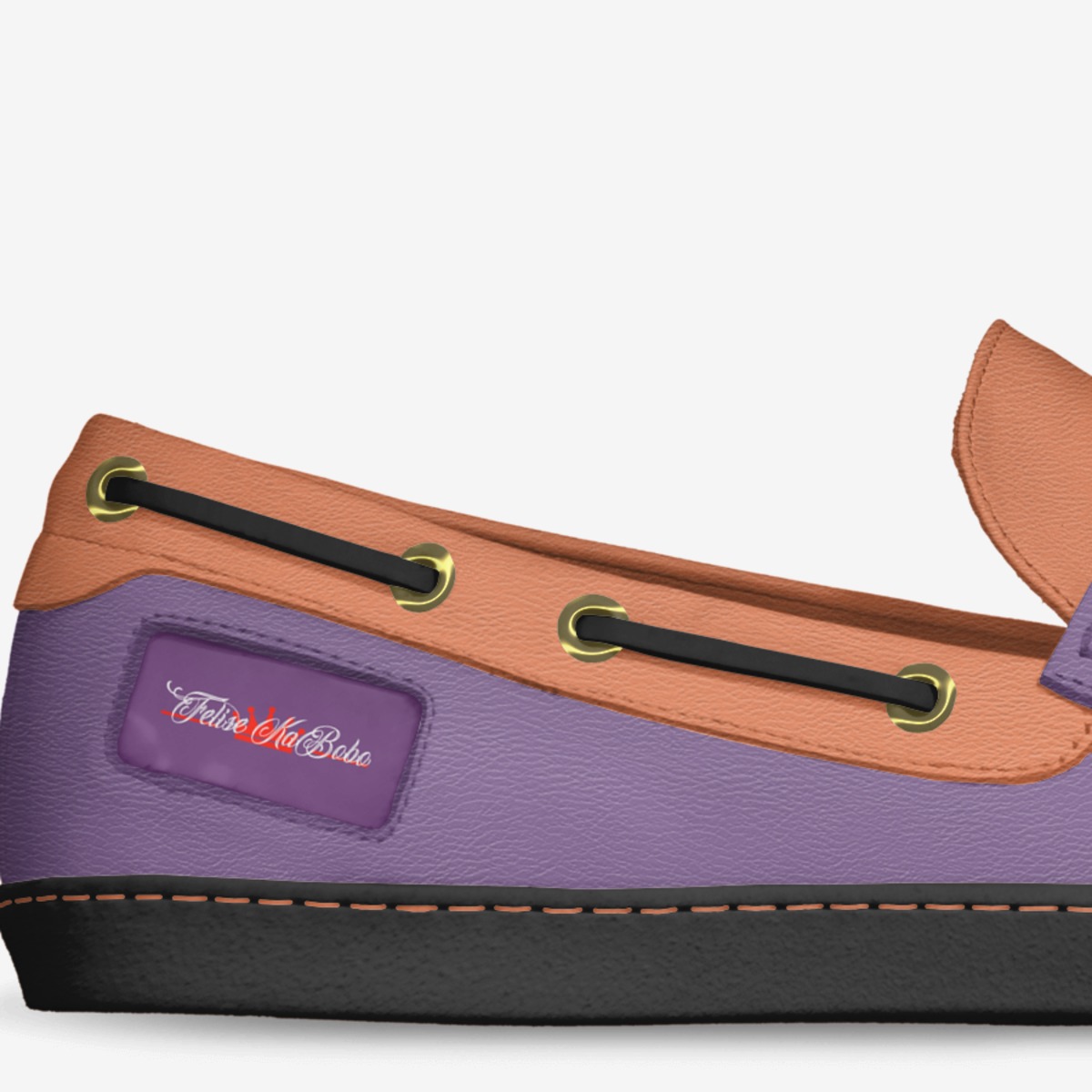 Felise KaBobo custom made in Italy shoes by Shamsud-din King | Detail view