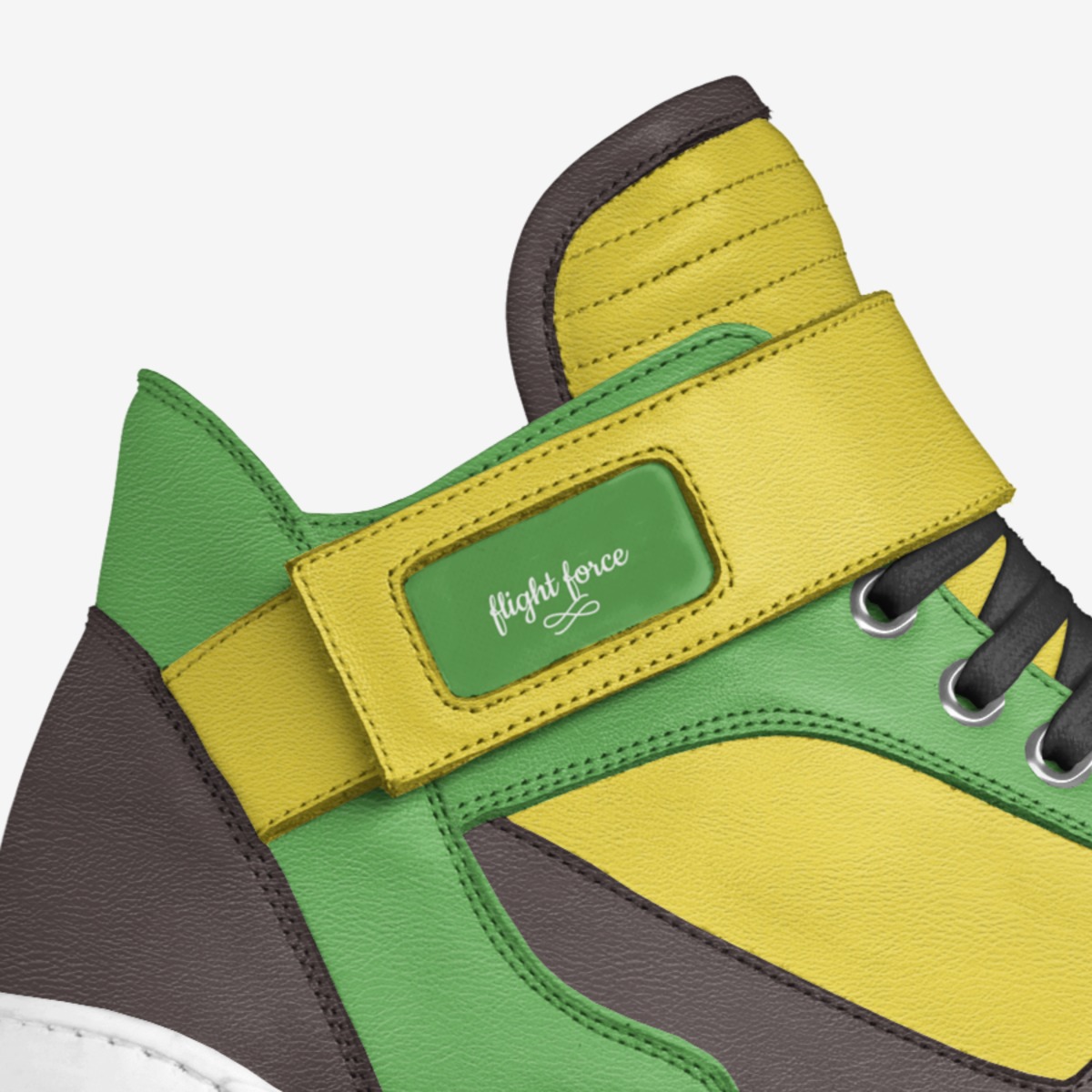 flight force custom made in Italy shoes by Daniel Bell-romaniuk | Detail view