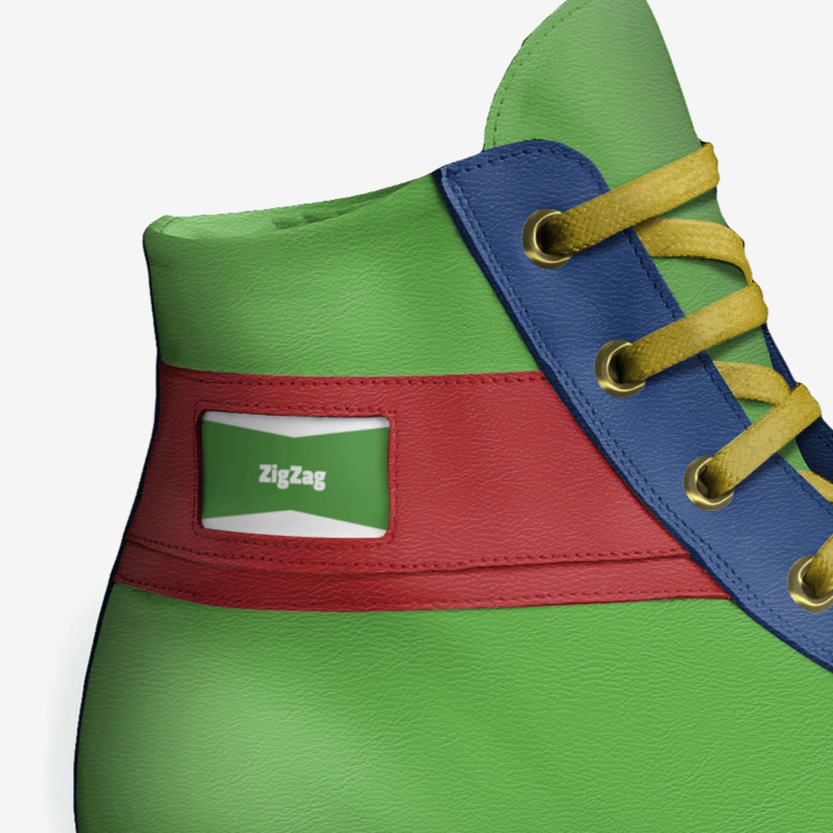 ZigZag custom made in Italy shoes by Jake Deboever | Detail view