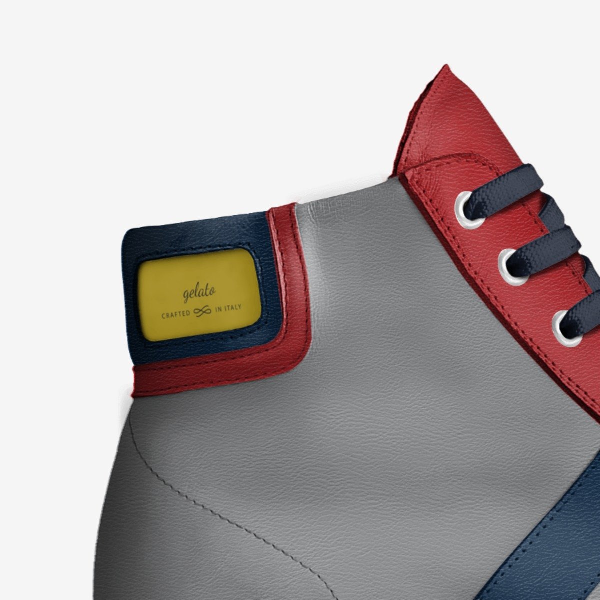 gelato custom made in Italy shoes by Christopher Brock | Detail view