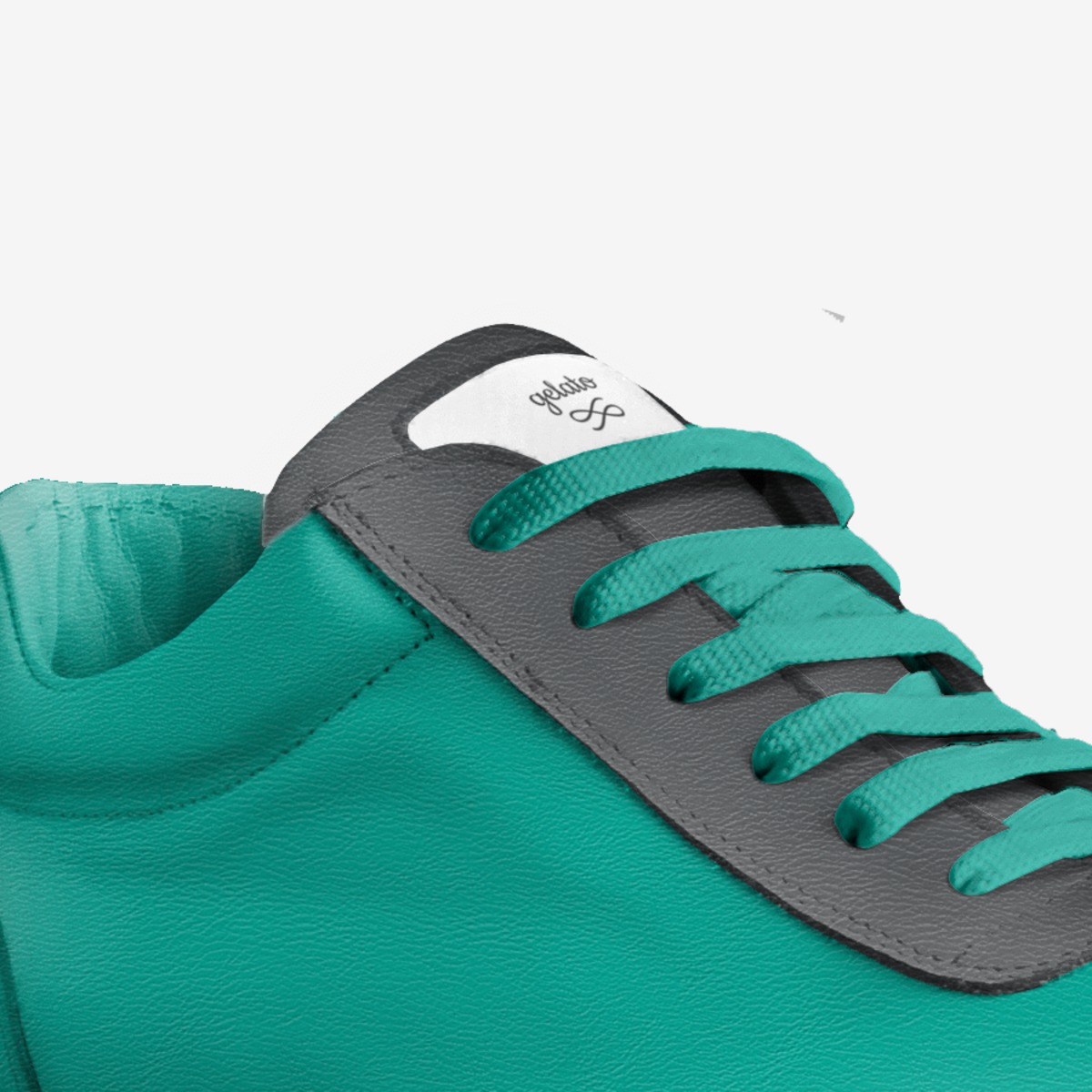 gelato custom made in Italy shoes by Christopher Brock | Detail view