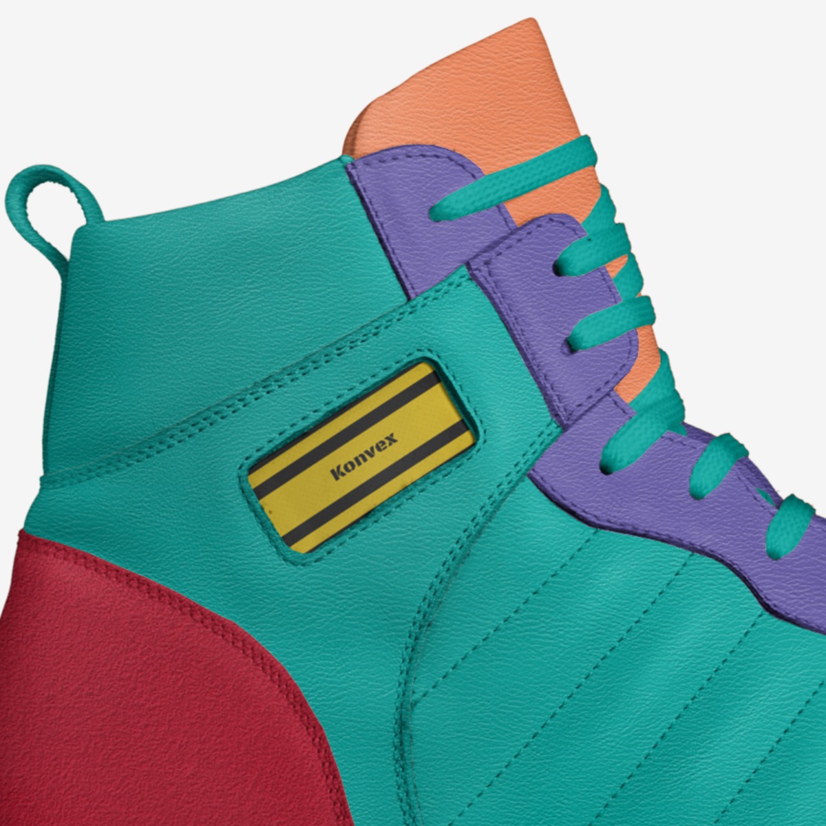 Konvex custom made in Italy shoes by Brandon Parker | Detail view