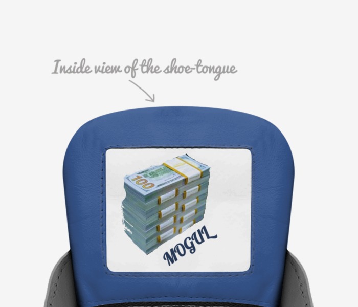 MOGUL custom made in Italy shoes by Macmogul77 Mogul | Tongue view