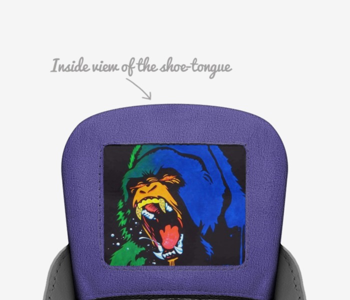 Remy custom made in Italy shoes by Remy Paul | Tongue view