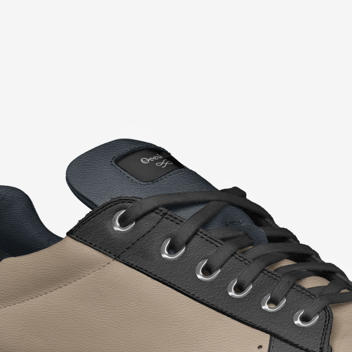 Overkill custom made in Italy shoes by Brody | Detail view