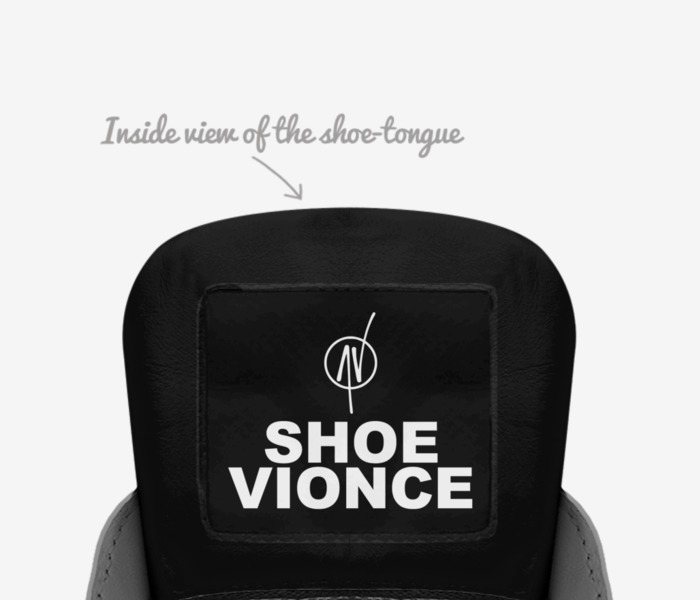 SHOE-VIONCE custom made in Italy shoes by Savionce Lo'Val | Tongue view