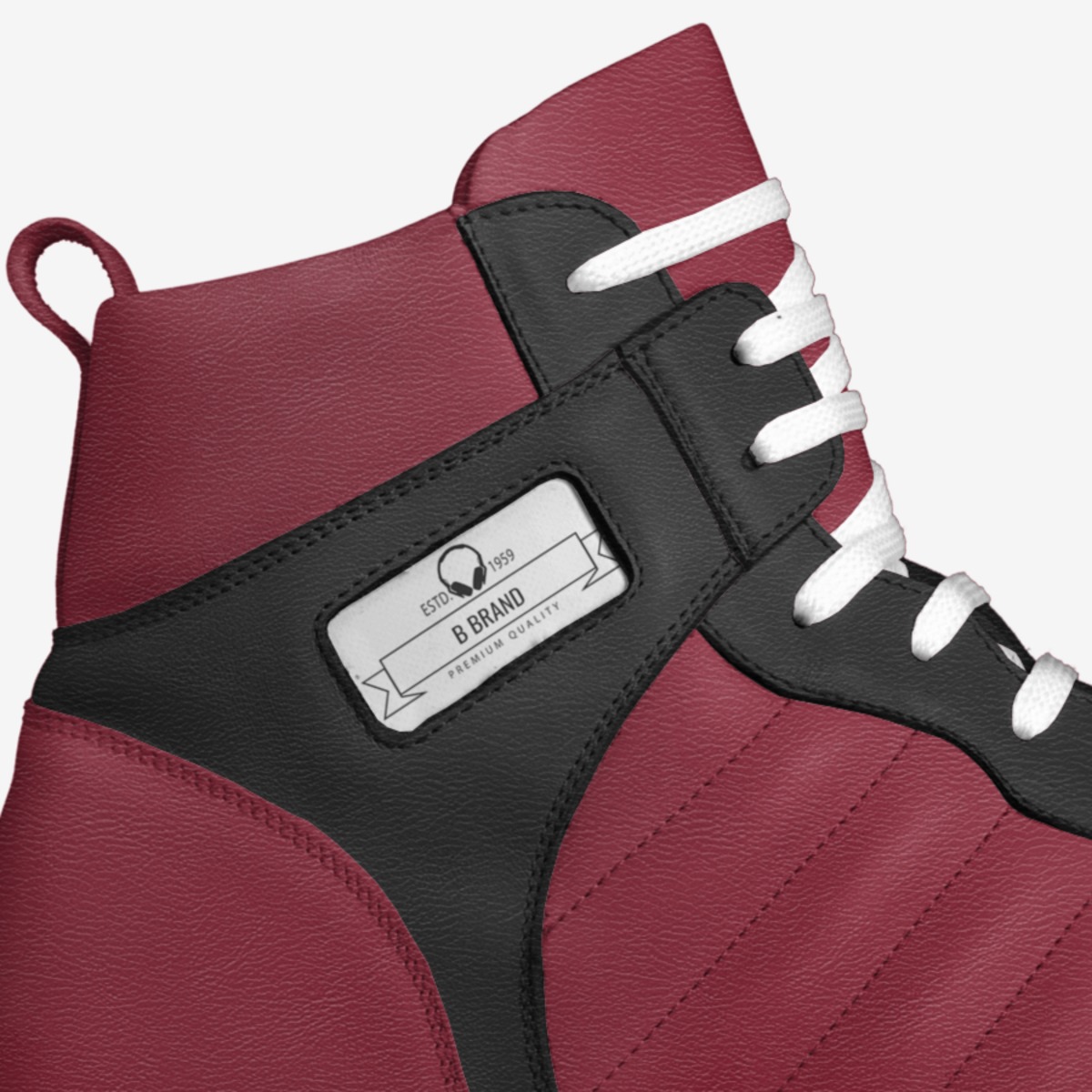 B Brand custom made in Italy shoes by Brandon Cortez Mcdonald | Detail view