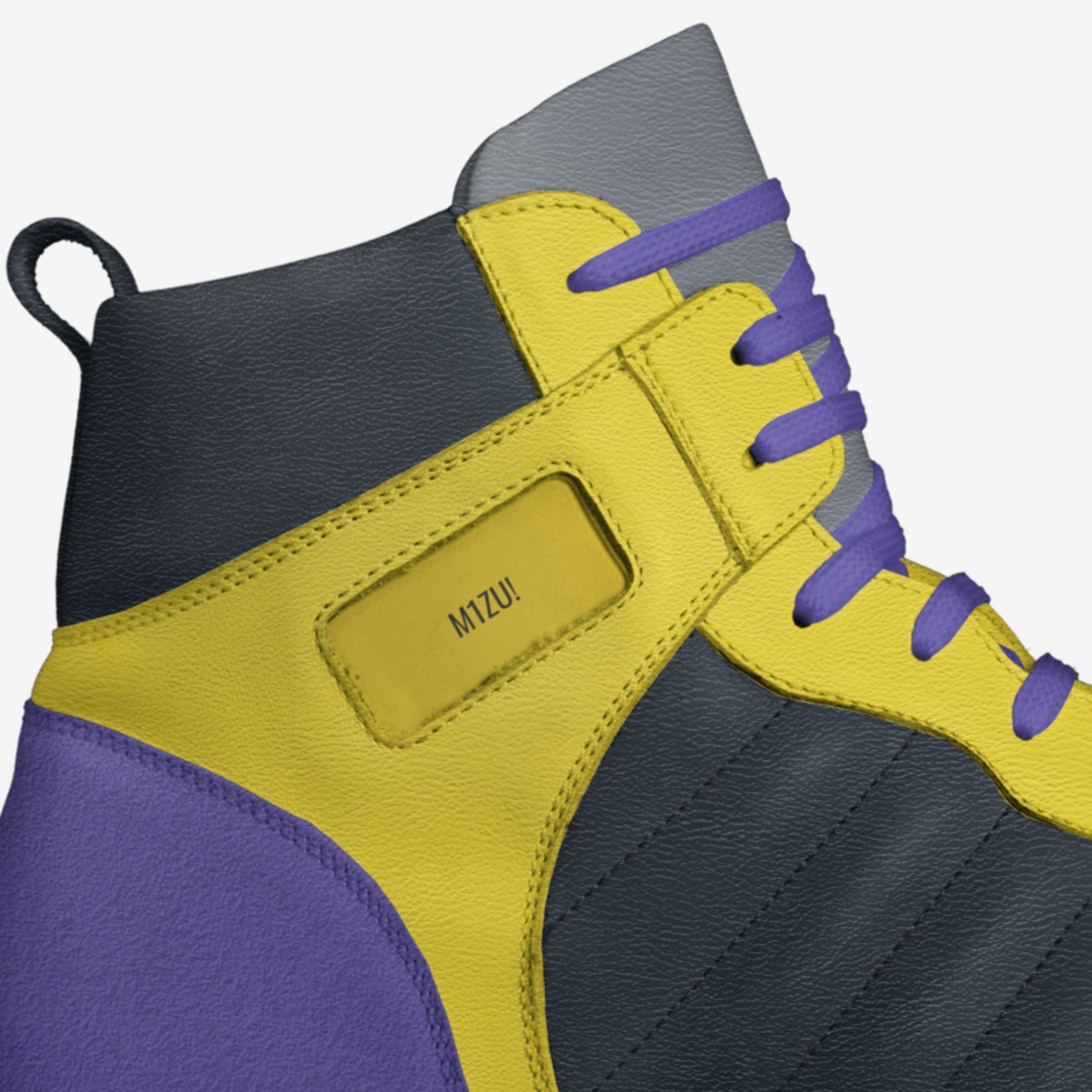 yeeter custom made in Italy shoes by John M | Detail view