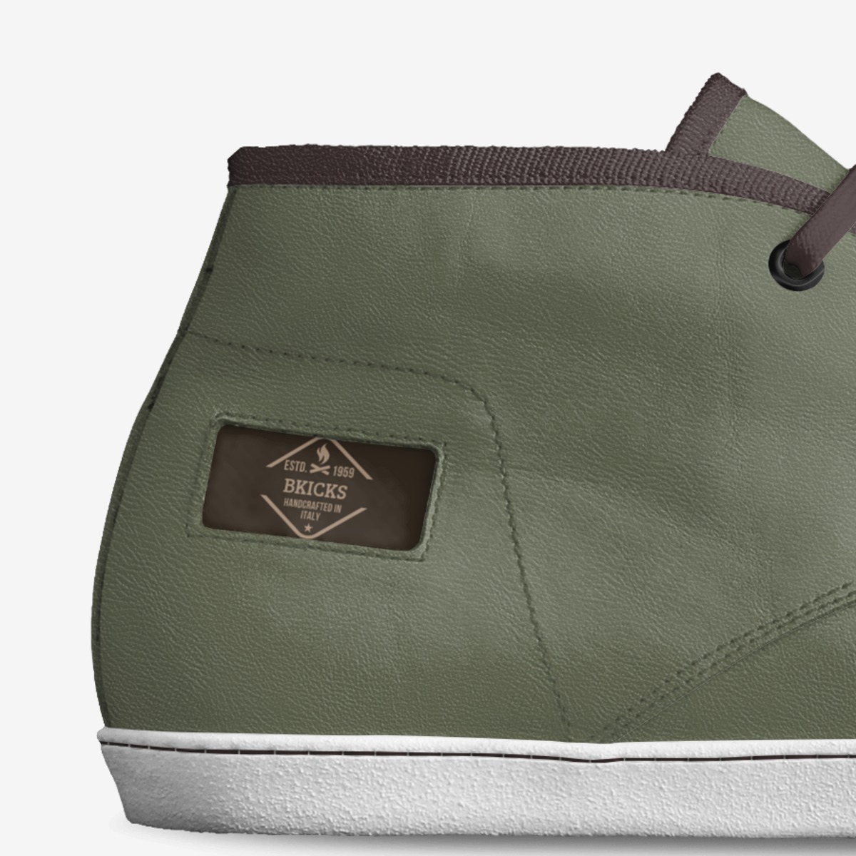 BKICKS custom made in Italy shoes by Bailey Owens | Detail view