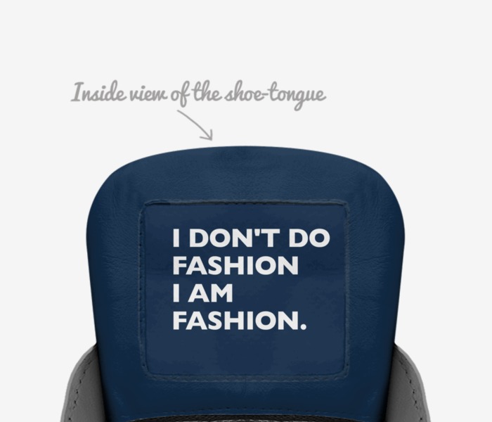 mMm custom made in Italy shoes by Martineus Anderson | Tongue view