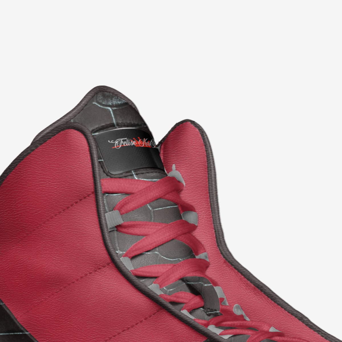 Felise KaBobo custom made in Italy shoes by Shamsud-din King | Detail view