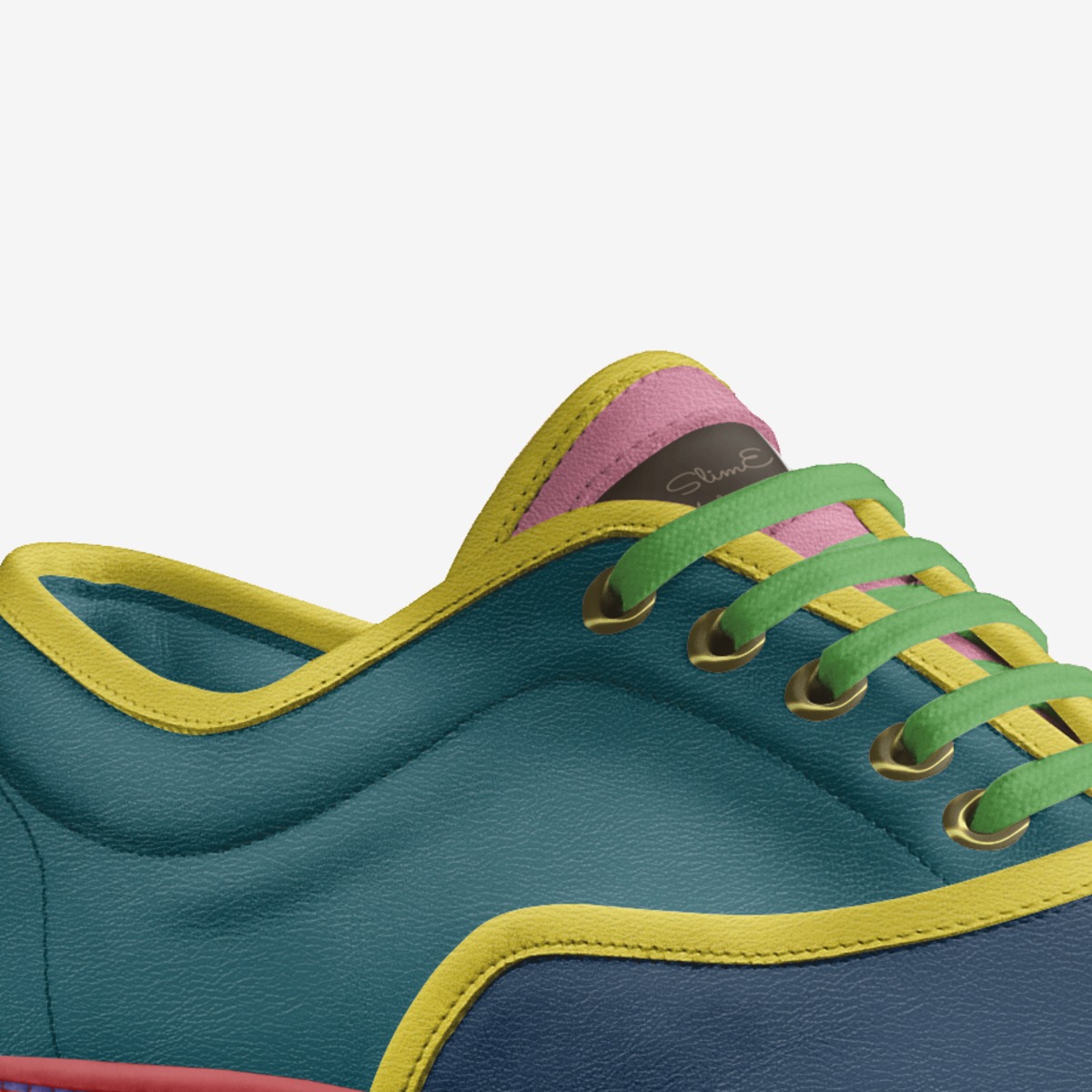 SlimE custom made in Italy shoes by Bryon Safreed | Detail view