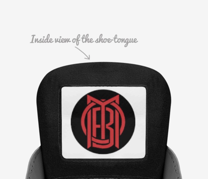 Westies  custom made in Italy shoes by Myke | Tongue view