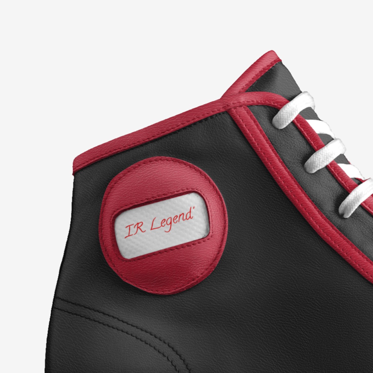 IR Legend's custom made in Italy shoes by Isaac Richards | Detail view