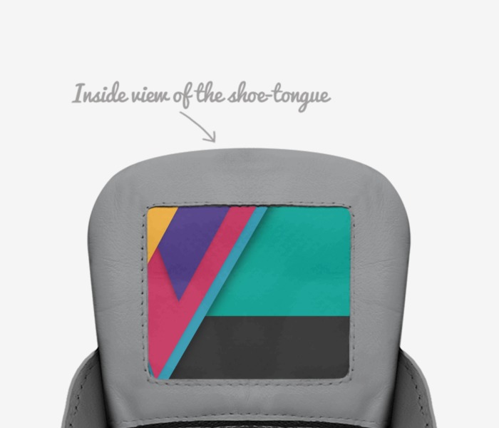 Seaga custom made in Italy shoes by Edgar Watson | Tongue view