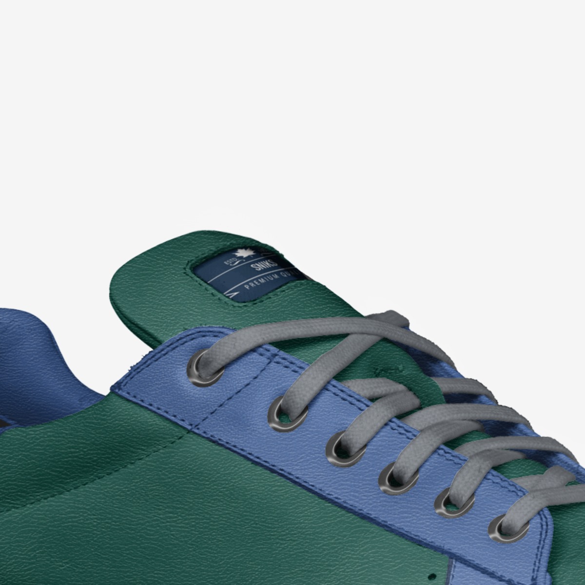 Sniks custom made in Italy shoes by Aman Paliwal | Detail view
