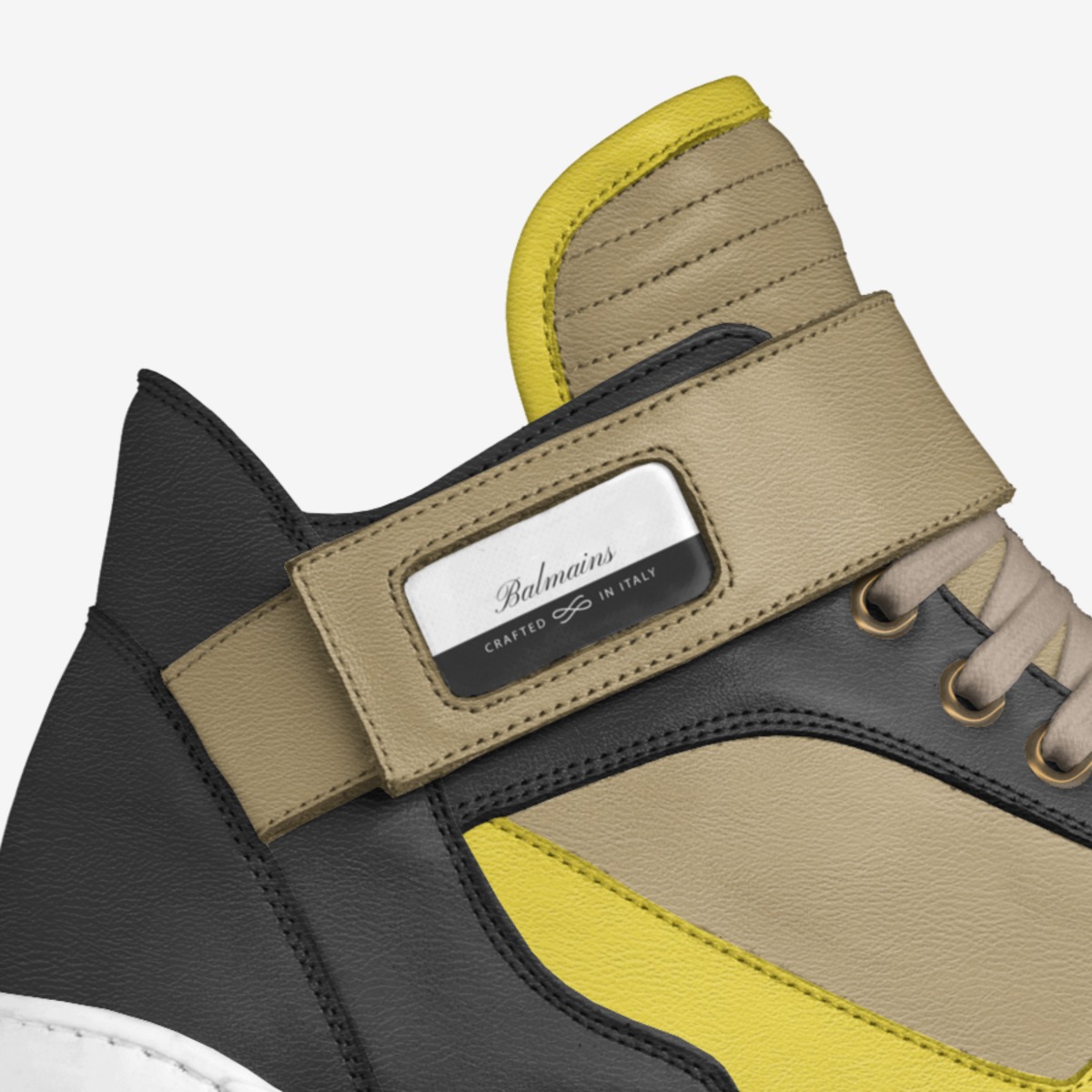 Balmains custom made in Italy shoes by Sebastian | Detail view