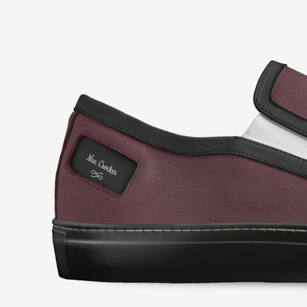 #Crocker custom made in Italy shoes by Amanda Hoffman | Detail view