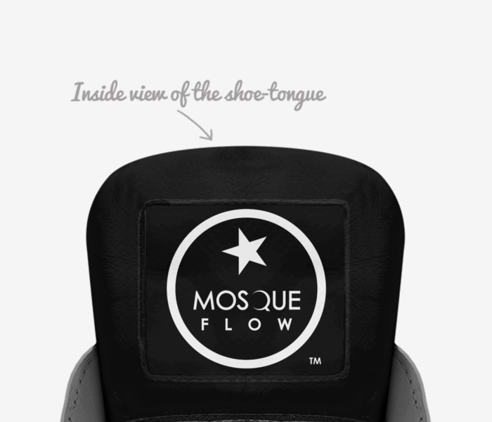 MosqueFlow Series1 custom made in Italy shoes by Mosque Flow @mosqueflow | Tongue view