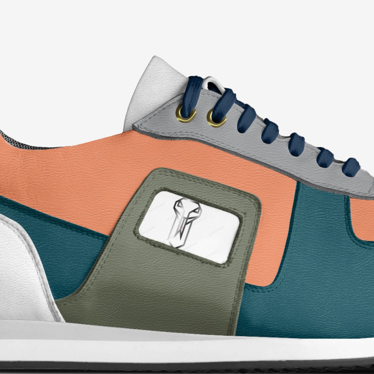 jesus 13's custom made in Italy shoes by Jellyfam Dimes | Detail view