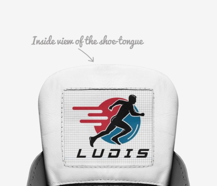 Ludis Vieon custom made in Italy shoes by Xueyun | Tongue view