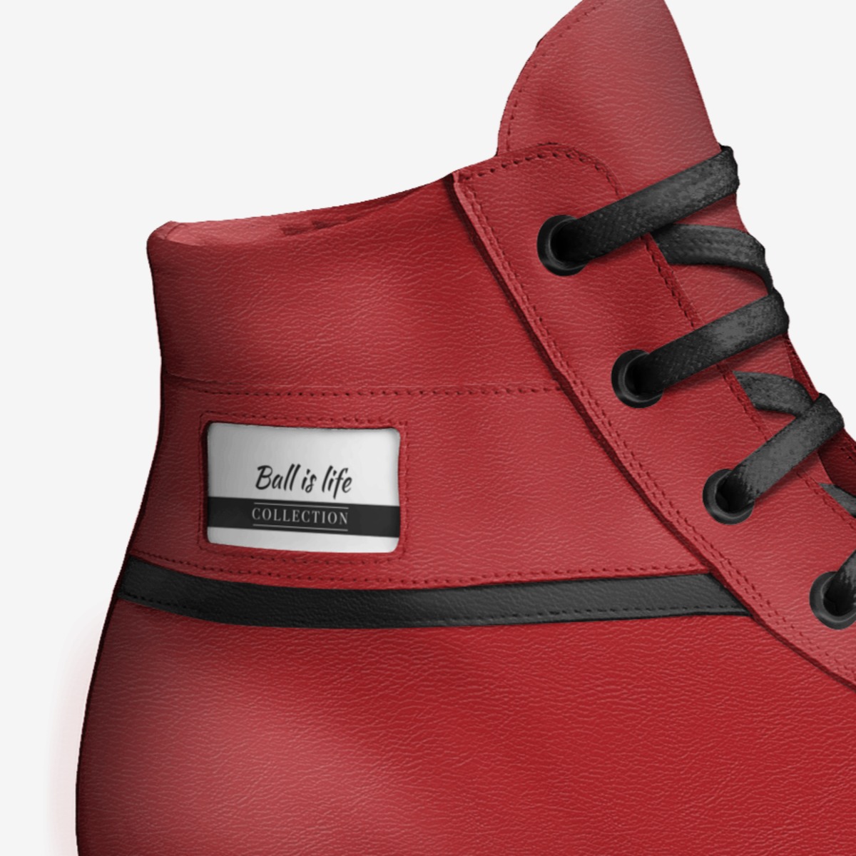 Ball is life custom made in Italy shoes by Matthew Alan Hogan | Detail view
