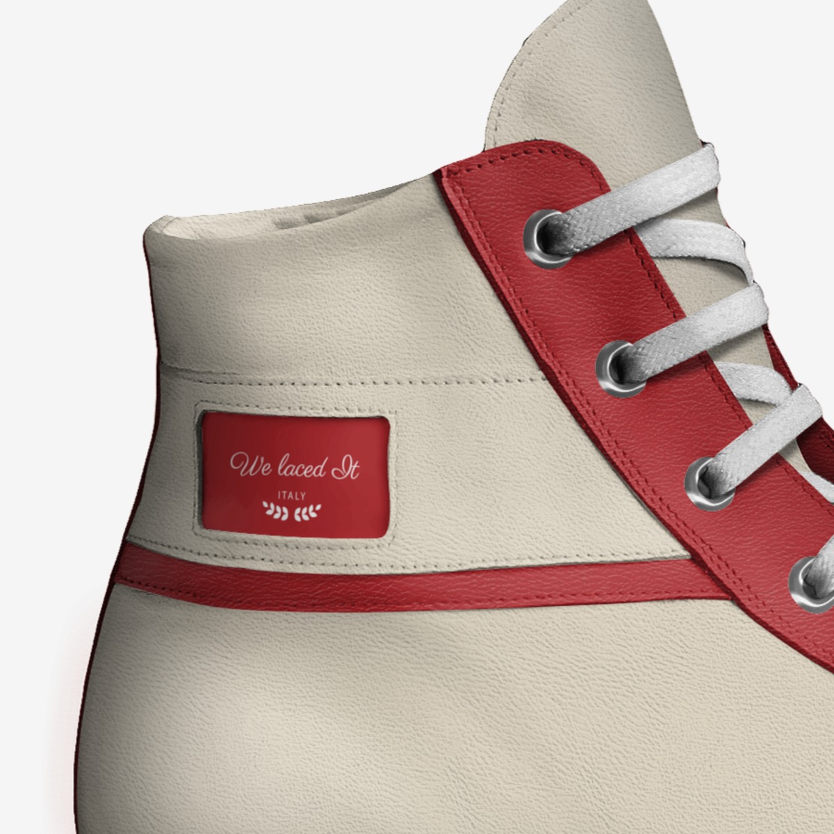 We laced It custom made in Italy shoes by Javon | Detail view