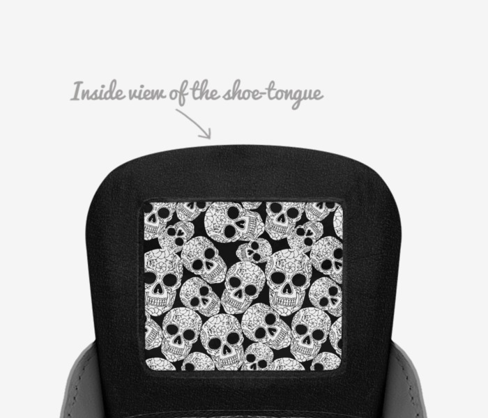 OGs custom made in Italy shoes by Oscar W Keys | Tongue view