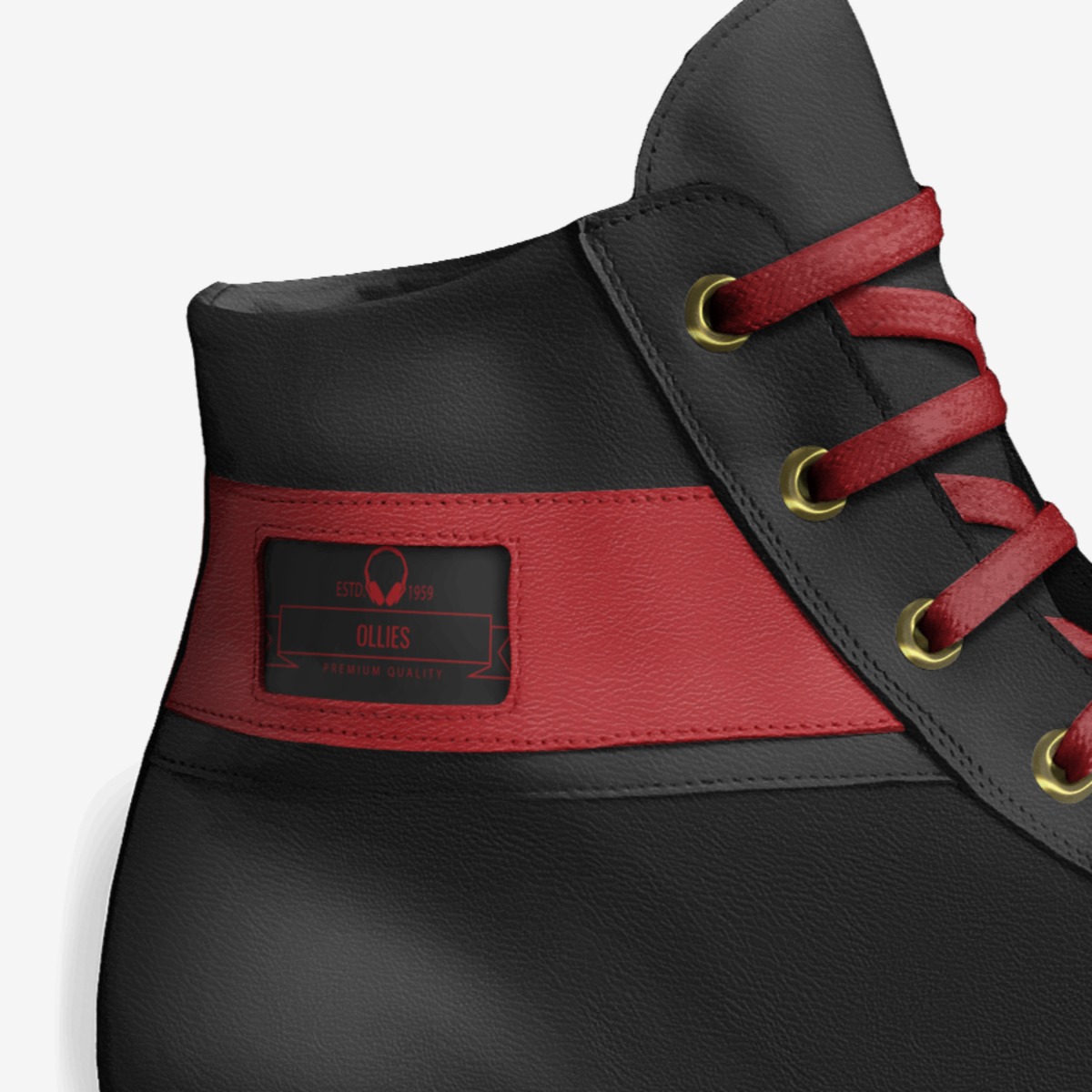 Ollies custom made in Italy shoes by Oliver Valdez | Detail view